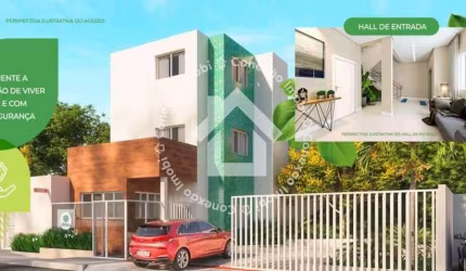 Apartamento no Villa Natureza, Bairro Porto Dantas em Aracaju com 2 quartos