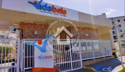 Apartamento à venda no Condomínio Clube Vida Bela com 2 quartos 1 suíte no Augusto Franco/Farolândia em Aracaju