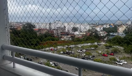 Apartamento para locação no colinas de Piatã, 65m2, 3/4, suíte, varanda, vaga de garagem