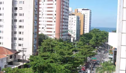 Apartamento com 4 dorms, Aparecida, Santos. 2 quadras da praia.