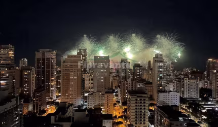 Apartamento com 3 suítes, Boqueirão, Santos. Novo, com lazer.