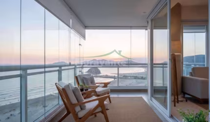Apartamento com a melhor vista da cidade, Pompéia, Santos.