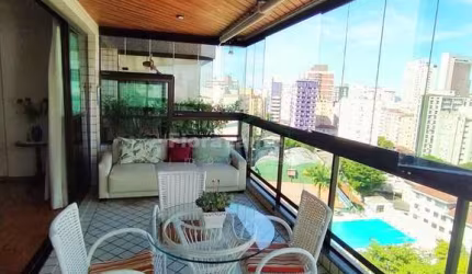 Apartamento com 4 dorms, Vila Rica, Santos. Localização top.