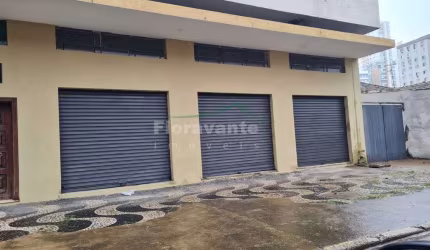 Loja na Ponta da Praia, mezanino, 2 vagas. Locação  pacote.