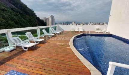 Apartamento  1 suíte com lazer na cobertura.