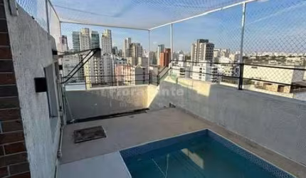 Cobertura 1 dorm com piscina. Planalto Paulista.