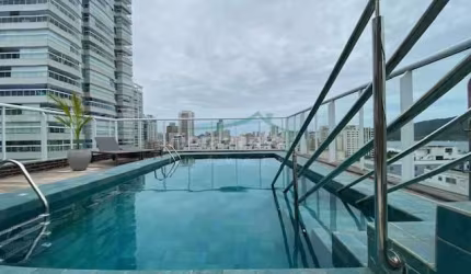 Apartamento com 2 suítes, Lazer na cobertura.
