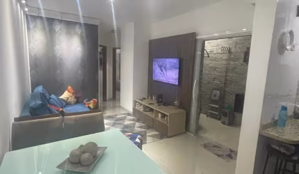 Apartamento  2 dormitorios sendo 1 Suite e cozinha   integrada a sala de estar e espaço de churrasqueira  ecológica