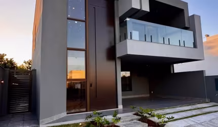 Linda casa de luxo para venda  em condomínio no Sim
