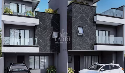 Casa em condomínio fechado com 3 quartos à venda na Rua Silveira Neto, 945, Água Verde, Curitiba por R$ 989.000