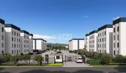 Apartamento à venda 2 Quartos, 1 Vaga, 42.65M², Canudos, Novo Hamburgo - RS | Residencial Hanover
