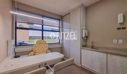 Sala mobiliada para locação, Centro, São Leopoldo, RS
