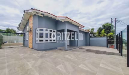 Casa semi mobiliada com piscina para locação, Sol Nascente, Estância Velha, RS