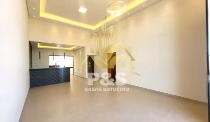 Casa de Alto Padrão no Condomínio Reserva, com 3 suítes.