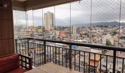 Apartamento para Locação em Guarulhos, Jardim Flor da Montanha, 2 dormitórios, 2 suítes, 2 banheiros, 1 vaga
