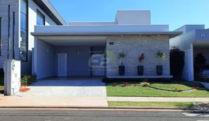Casa de luxo com energia solar em condomínio exclusivo em São Carlos
