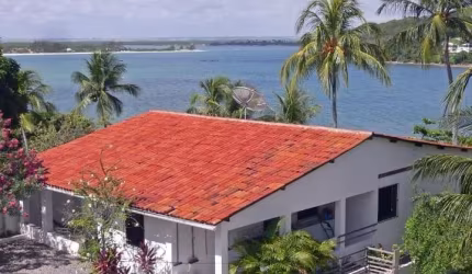 Casa Pé na Areia com Vista para o Mar – 2.000m² – Oportunidade em Catuama – Goiana (PE)