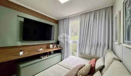 Apartamento 2 quartos, sendo 1 suíte, 1 vaga de garagem, Bairro Nações