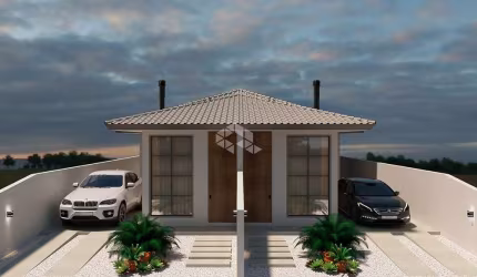 Casa com 3 dormitórios sendo 1 suíte no Loteamento NOVA PALHOÇA com 74 m² por R$ 450.000