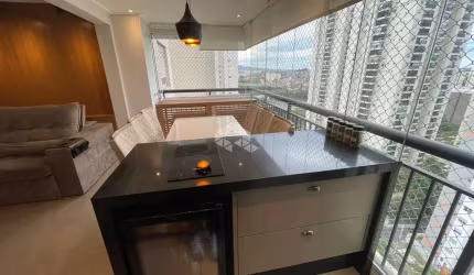 Apartamento cidade maia com closet e varanda gourmet