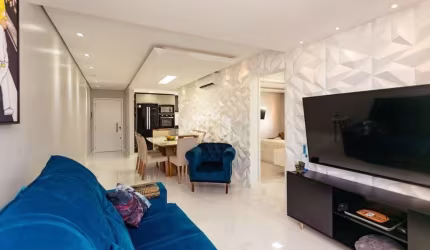 Apartamento com dois dormitórios, 72,93² privativos, com uma vaga de garagem coberta. Em Porto Alegre RS
