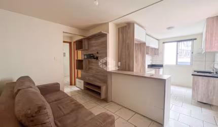 Apartamento de 2 dormitórios semi mobiliado no Bairro Igara em Canoas.