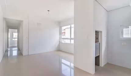 Apartamento Dois Dormitórios, suíte, garagem, no Men. Deus