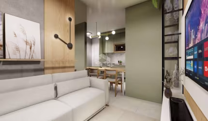 Apartamento 3 dormitórios e 1 vaga no Bairro Feiroria
