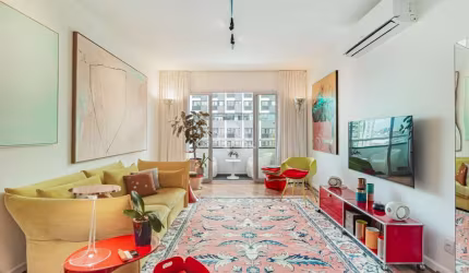Apartamento com dois quartos em andar alto, no Rio Branco