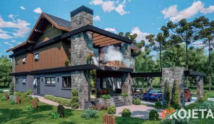 Belíssima casa com 04 suítes no Aspen Mountain
