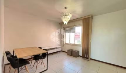 Apartamento 2 dormitórios, sala de estar ,sala de jantar, área  de serviço semi mobiliado -São Sebastião Esteio RS