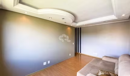 Apartamento semi mobiliado 72m² 02 dormitórios, 01 suíte com sacada, 01 vaga, no bairro Marechal Rondon  em Canoas