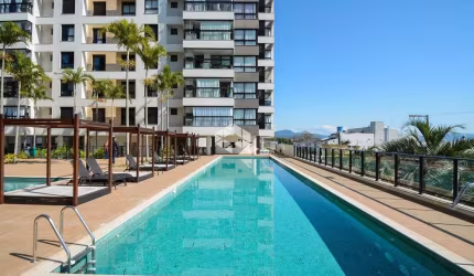 APARTAMENTO SEMIMOBILIADO COM 3 QUARTOS 1 SUÍTE E 1 VAGA DE GARAGEM NO BAIRRO BALNEÁRIO EM FLORIANÓPOLIS