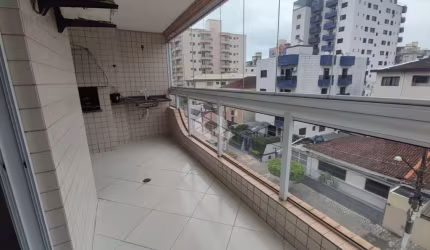 Apartamento a Venda na praia grande, bairro vila tupi, com 2 quartos, 1 suite e uma vaga