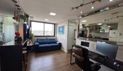 Apartamento com 2 dormitórios, sendo 1 suíte e 1 vaga no bairro Menino Deus