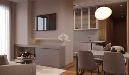 Apartamento 1 dormitório + lavabo, 55m², 1 vaga, no Centro de Canela