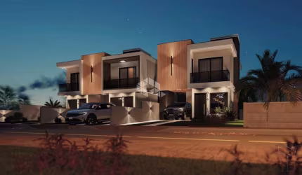 Casa duplex com 4 dormitórios sendo 1 suíte nos Ingleses do Rio Vermelho