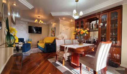 Apartamento mobiliado com 3 dormitórios