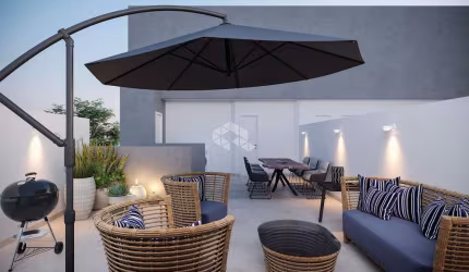 APARTAMENTO SEM CONSOMINIO, COM TERRAÇO, VILA GUIOMAR, SANTO ANDRÉ