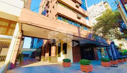 Sala com 49m² , 1 vaga coberta e escriturada , Menino Deus