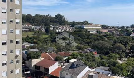 Apartamento novo de 2 quartos, sacada com churrasqueira e vaga no Morro Santana