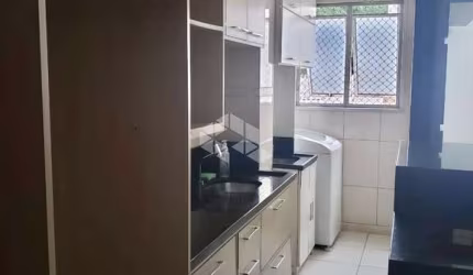 Apartamento 2 dormitórios, semi mobiliado, vaga de garagem coberta - Estancia Velha - Canoas