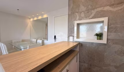 Apartamento 2 dormitórios, semi mobiliado com 01 vaga de garagem na Rua Buenos Aires, Bairro Jardim Botânico em Porto Alegre/RS