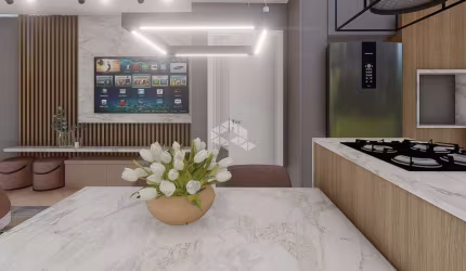 Apartamento 2 dormitórios sendo 1 suíte