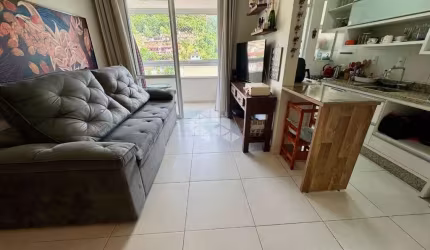 APARTAMENTO COM SACADA GOURMET SEMIMOBILIADO NO CÓRREGO GRANDE EM FLORIANÓPOLIS