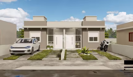 Casa Geminada de 02 Dormitórios a venda no Bom Pastor