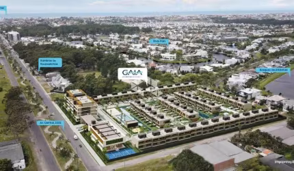 Casa à venda, com 3 quartos/dormitórios, 2 vagas/box, no condomínio Gaia Atlântida Residences, Xangri-lá/RS