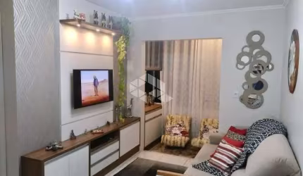APARTAMENTO SEMIMOBILIADO COM SACADA E TERRAÇO NO DESVIO RIZZO EM CAXIAS DO SUL/RS