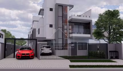 Sobrado em condomínio fechado a venda tem 129 m² com 3 quartos com 3 suítes no Capão Raso