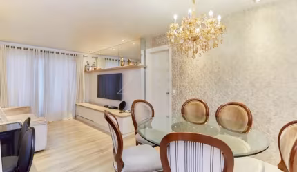 Linda apartamento de 3 quartos com suíte com 80 m² privativos no Portão Curitiba